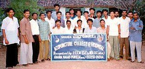 The institute's first graduating class.