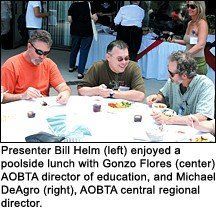 Bill Helm, Gonzo Flores and Michael DeAgro.