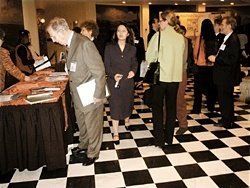 The Oriental medicine Advocacy Day reception in the Capitol Rotunda.