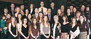 The January 2003 graduating class of Five Branches Institute.
