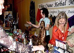 The Southwest Symposium's exhibit hall.