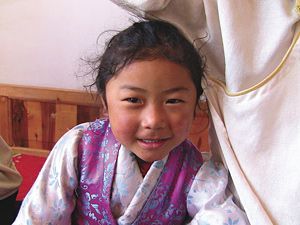 Tibetan girl