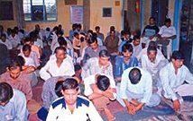 Residents of Delhi, India gathered to participate in Global Group Qi event.