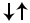 Up and down arrows. - Copyright – Stock Photo / Register Mark